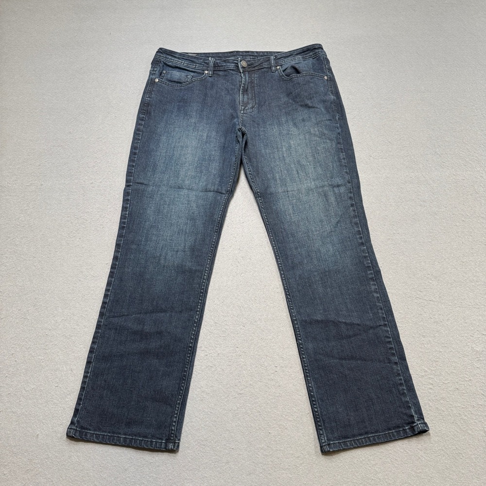 Buffalo David Bitton Jeans Men's 38x32 Dark Wash‎ Jack-X Slim Straight Stretch